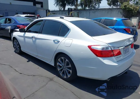 2015 Honda Accord Sport из США, поврежденный, VIN 1HGCR2F59FA162716
